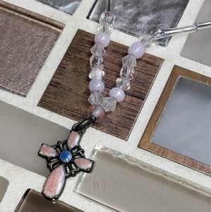 Vintage Artsian Cross necklace